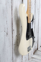 Fender Standard Precision Bass 4 String Electric Bass Guitar Olympic White