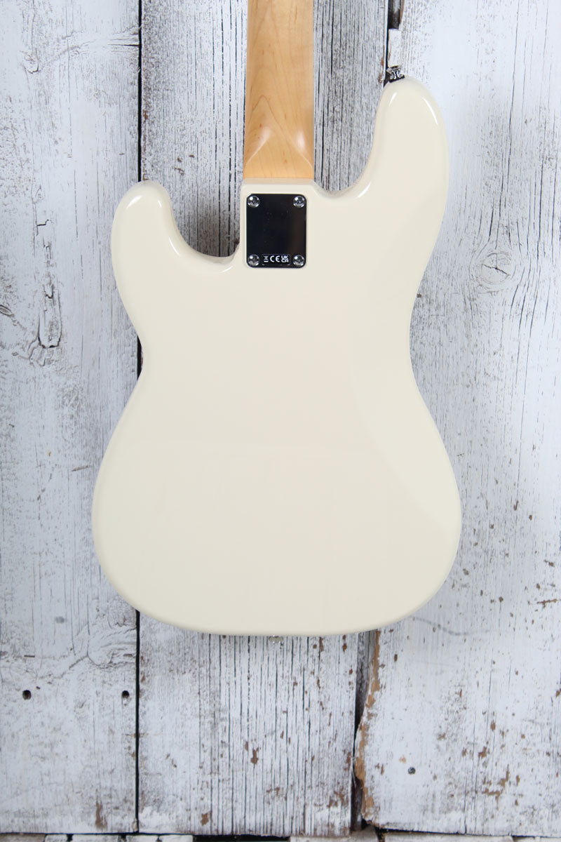 Fender Standard Precision Bass 4 String Electric Bass Guitar Olympic White