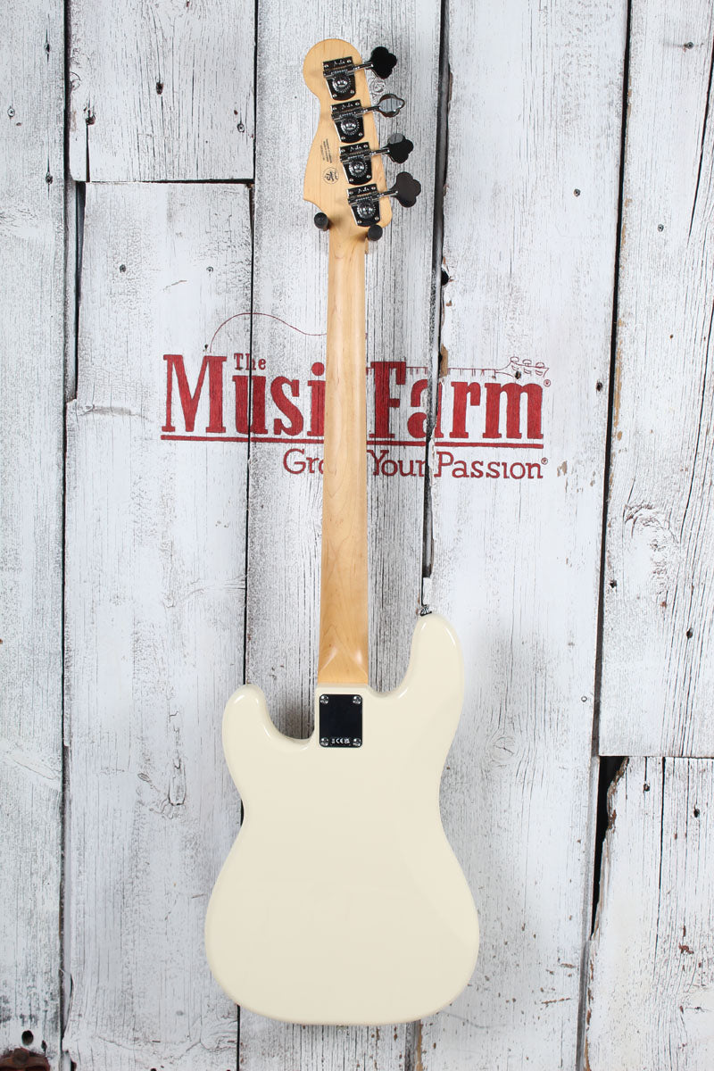 Fender Standard Precision Bass 4 String Electric Bass Guitar Olympic White