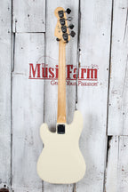 Fender Standard Precision Bass 4 String Electric Bass Guitar Olympic White