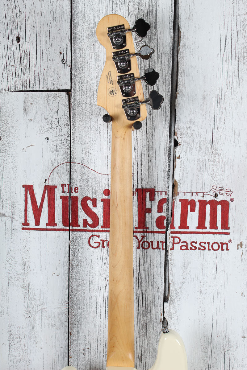 Fender Standard Precision Bass 4 String Electric Bass Guitar Olympic White