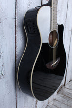 Load image into Gallery viewer, Yamaha APX Series APX600 Thinline Cutaway Acoustic Electric Guitar Black Finish