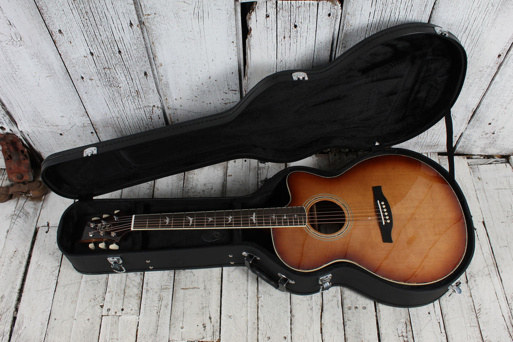 PRS Angelus SE A40E Acoustic Electric Guitar Tobacco Sunburst w Hardshell Case