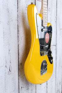 Fender Squier FSR Affinity Jaguar Electric Guitar Graffiti Yellow Finish