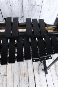 Musser M41 Xylophone Kit 3 Octave Musser Xylo Kit with Kelon Bars Black Lacquer