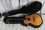 PRS Angelus SE A50E Acoustic Electric Guitar Black Gold Burst w Hardshell Case