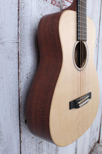 Martin LX1E Little Martin Acoustic Electric Guitar Solid Spruce Top with Gig Bag