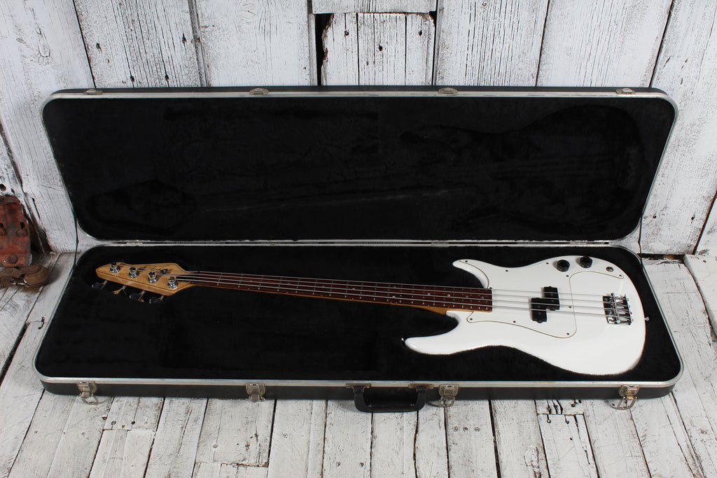 Peavey Fury 4 String Electric Bass Guitar Made in USA with Hardshell Case