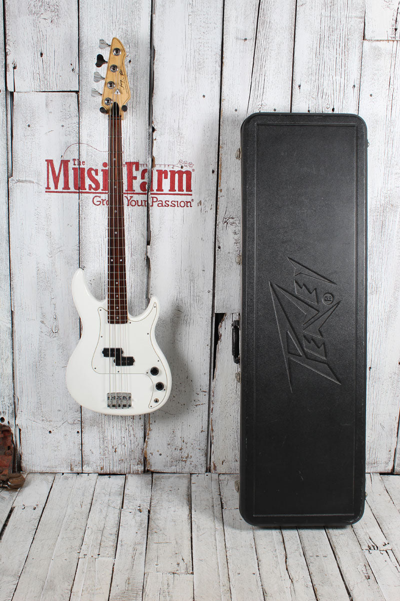 Peavey Fury 4 String Electric Bass Guitar Made in USA with Hardshell Case