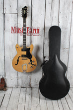 Load image into Gallery viewer, Hagstrom Viking Deluxe Semi-Hollow Body Electric Guitar with Hardshell Case
