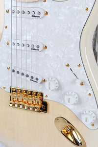 Fender Richie Kotzen Stratocaster Electric Guitar Trans White Burst with Gig Bag