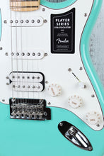 Load image into Gallery viewer, Fender Player Stratocaster HSS Electric Guitar Maple Fretboard Sea Foam Green