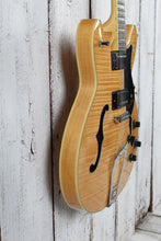 Load image into Gallery viewer, Hagstrom Viking Deluxe Semi-Hollow Body Electric Guitar with Hardshell Case
