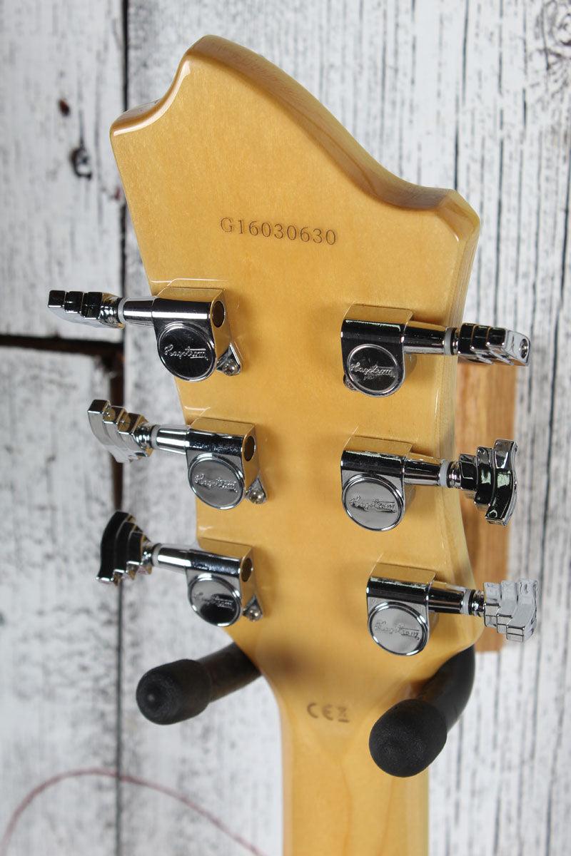 Hagstrom Viking Deluxe Semi-Hollow Body Electric Guitar with Hardshell Case