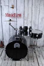 Load image into Gallery viewer, Percussion Plus 3 Piece Drum Shell Kit with Pedal Snare Stand Mini Boom &amp; Cymbal