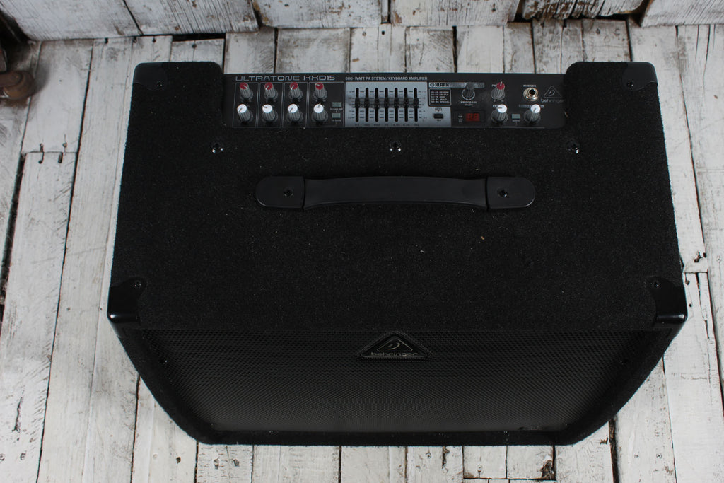 Behringer Ultratone KXD15 Keyboard Amplifier with 4 Channel Mixer 600 Watt Amp