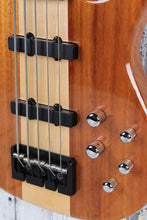 Load image into Gallery viewer, Carvin LB75 Fretless 5 String Electric Bass Guitar Natural with Hardshell Case