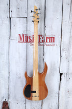 Load image into Gallery viewer, Carvin LB75 Fretless 5 String Electric Bass Guitar Natural with Hardshell Case