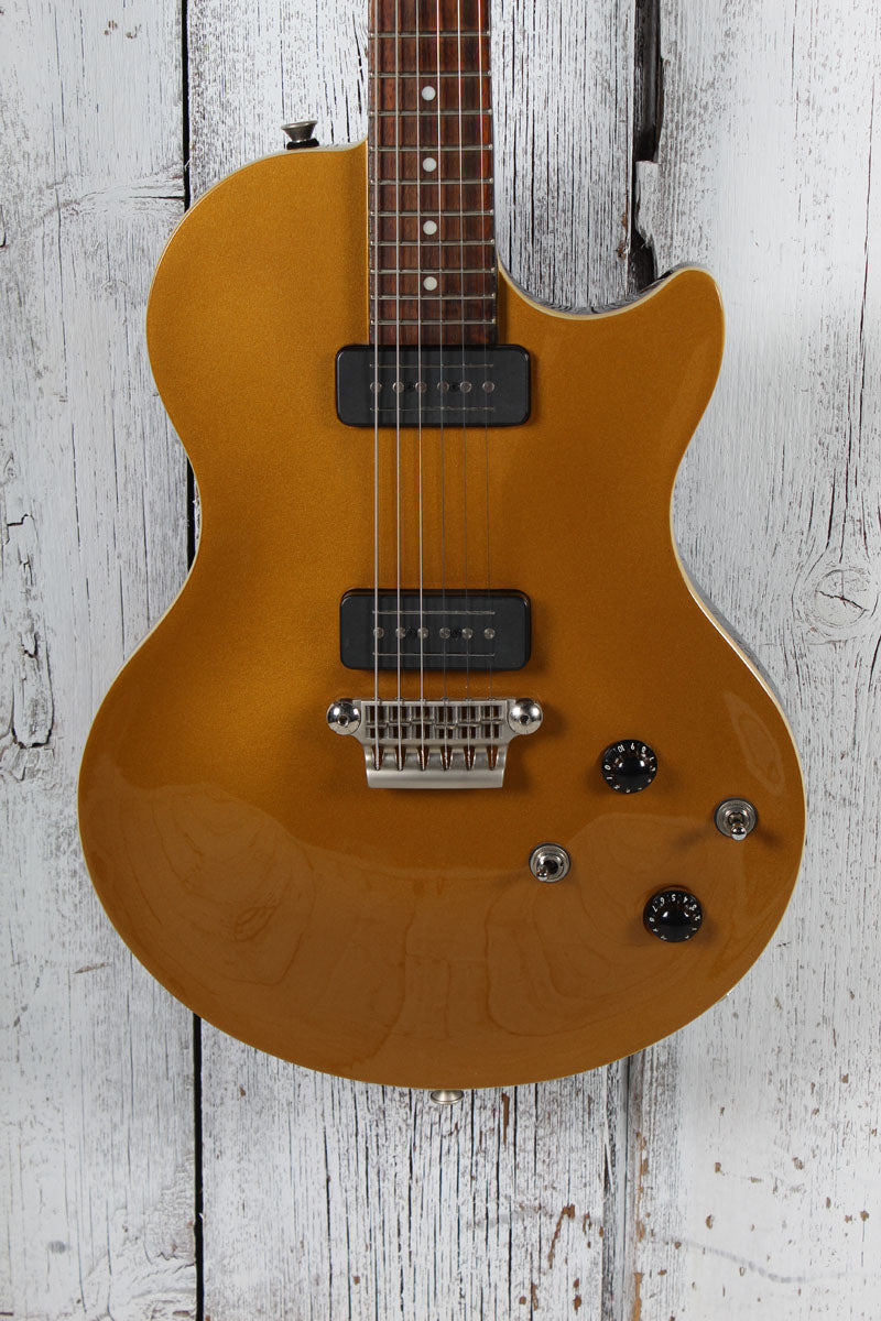 Vox 2010's SSC-33 Gold Top Single Cut Electric Guitar with Hardshell Case Main image