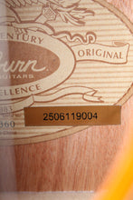 Load image into Gallery viewer, Washburn EA15 ATB Mini Jumbo Acoustic Electric Guitar Flame Maple Tobacco Burst