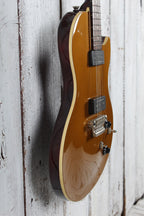Vox 2010's SSC-33 Gold Top Single Cut Electric Guitar with Hardshell Case