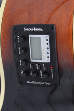 Load image into Gallery viewer, Washburn EA15 ATB Mini Jumbo Acoustic Electric Guitar Flame Maple Tobacco Burst