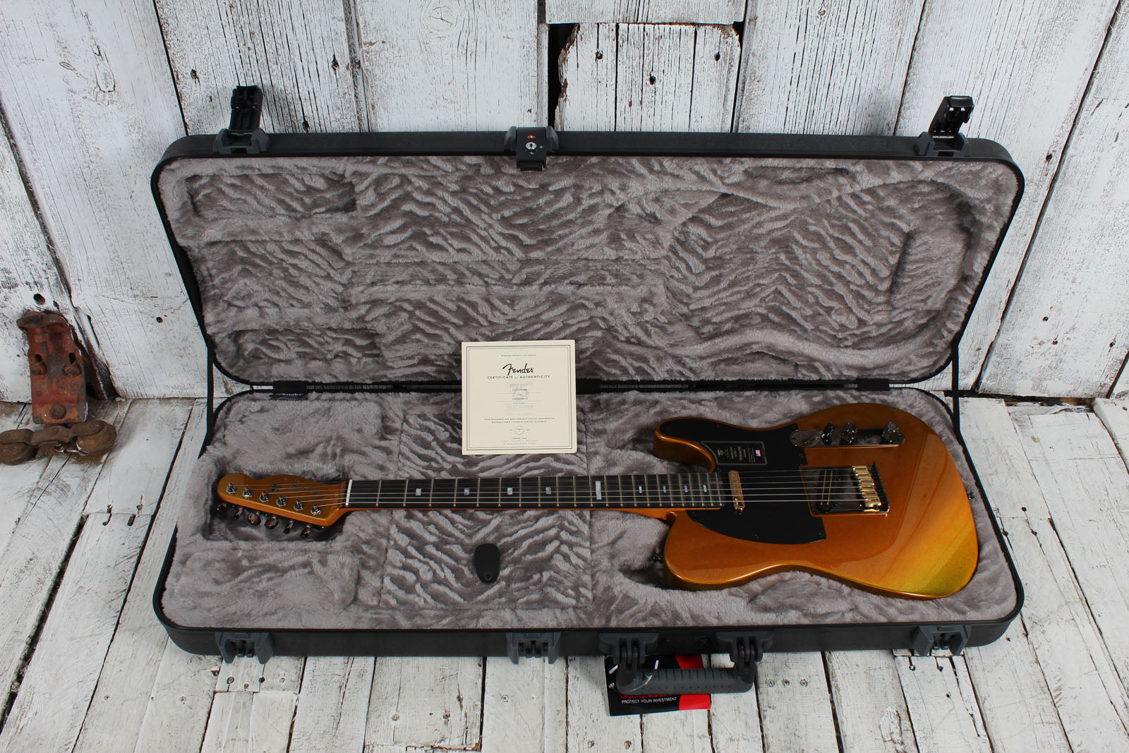 Fender 75th Anniversary American Ultra II Telecaster Electric Guitar with Case