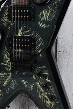 Load image into Gallery viewer, Dean Razorback Biomechanical Solid Body Electric Guitar Biomechanical Graphic