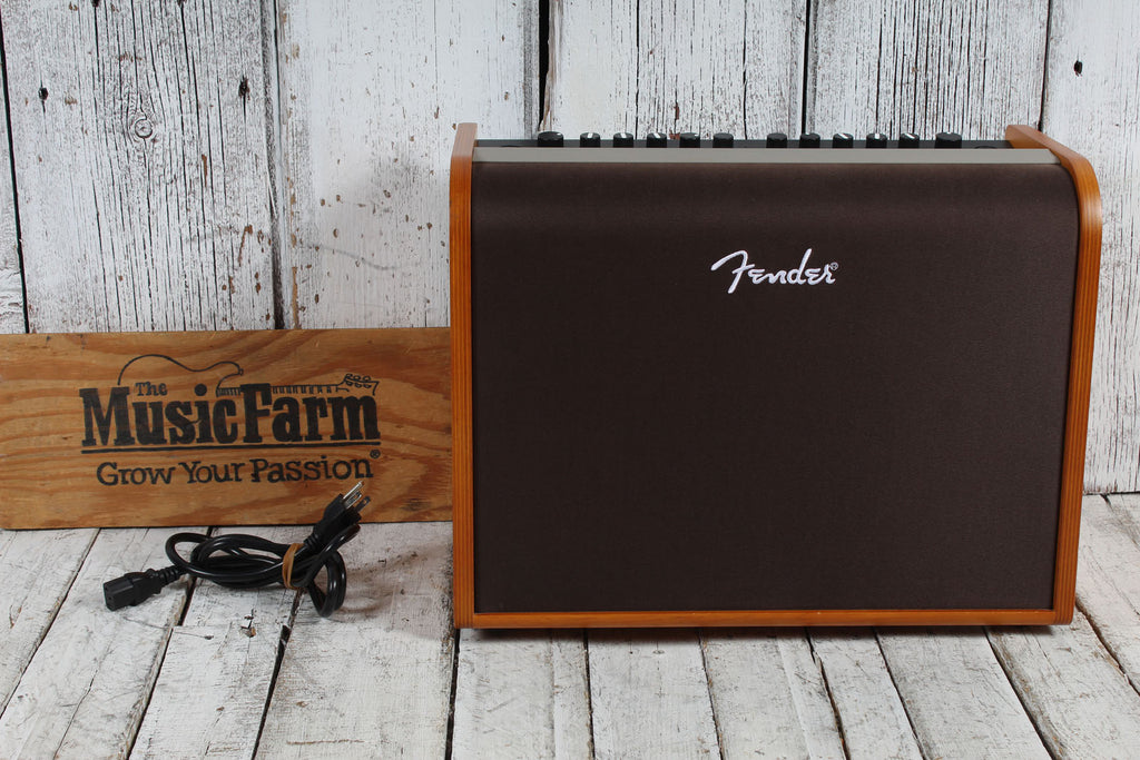 Fender 2024 Acoustic 100 Acoustic Guitar Amplifier 100 Watt 1x8 Amp w Bluetooth