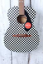 Load image into Gallery viewer, Fender Tim Armstrong Hellcat Concert Acoustic Electric Guitar Checkerboard