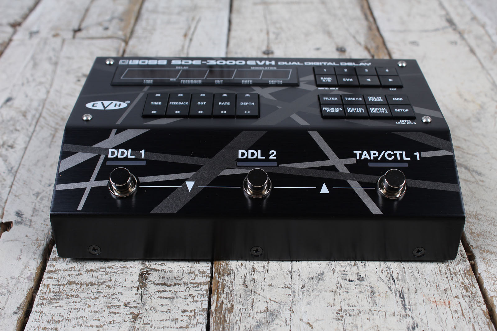 Boss SDE-3000 EVH Dual Digital Delay Pedal Electric Guitar Delay Effects Pedal