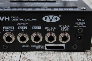 Boss SDE-3000 EVH Dual Digital Delay Pedal Electric Guitar Delay Effects Pedal