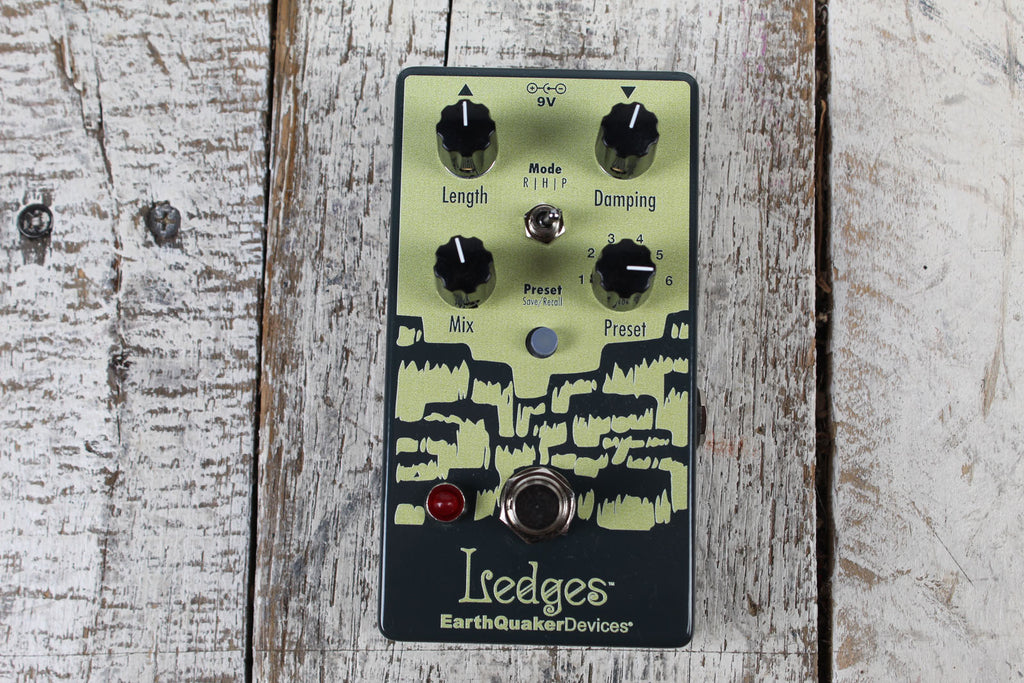 EarthQuaker Ledges Reverb Pedal Electric Guitar Reverb Effects Pedal