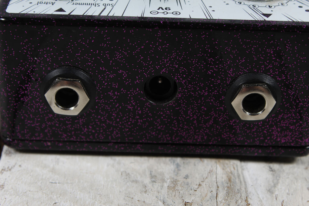 EarthQuaker Astral Destiny Electric Guitar Reverb Effects Pedal Purple Sparkle