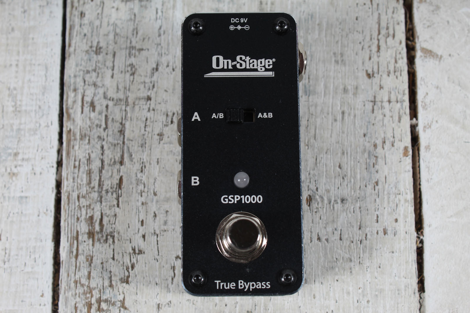 On Stage GSP1000 ABY Switcher Pedal Mini A/B/Y Switch Pedal Main image