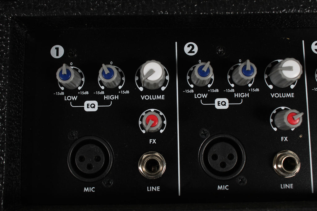 Harbinger M60 Powered Mixer 4 Channel 60 Watt Compact Mixer