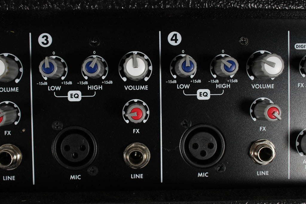 Harbinger M60 Powered Mixer 4 Channel 60 Watt Compact Mixer