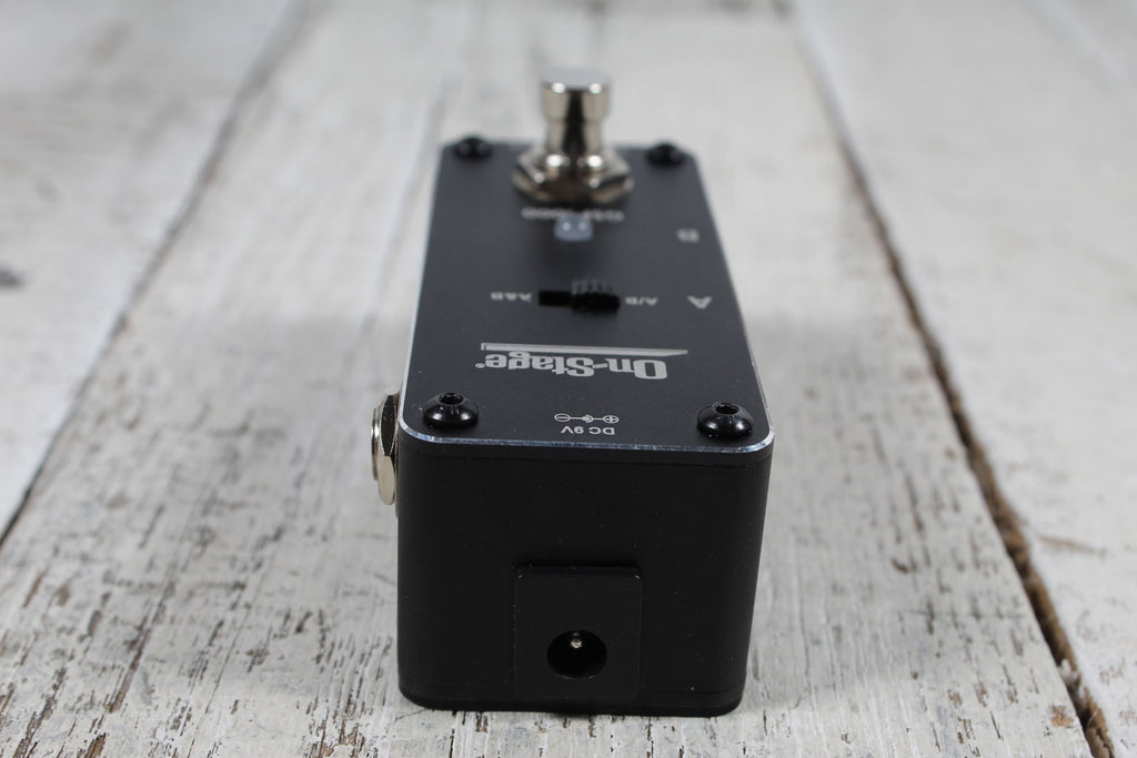 On Stage GSP1000 ABY Switcher Pedal Mini A/B/Y Switch Pedal