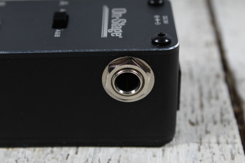 On Stage GSP1000 ABY Switcher Pedal Mini A/B/Y Switch Pedal