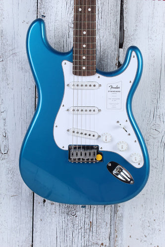 Fender Standard Stratocaster Electric Guitar Aqua Marine Metallic Finish