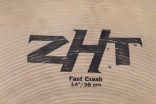 Load image into Gallery viewer, Zildjian ZHT 14 Inch Fast Crash Cymbal 14&quot; Fast Crash Drum Cymbal