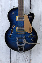 Load image into Gallery viewer, Gretsch G5655T-QM Electromatic Center Block Jr. Electric Guitar Hudson Sky