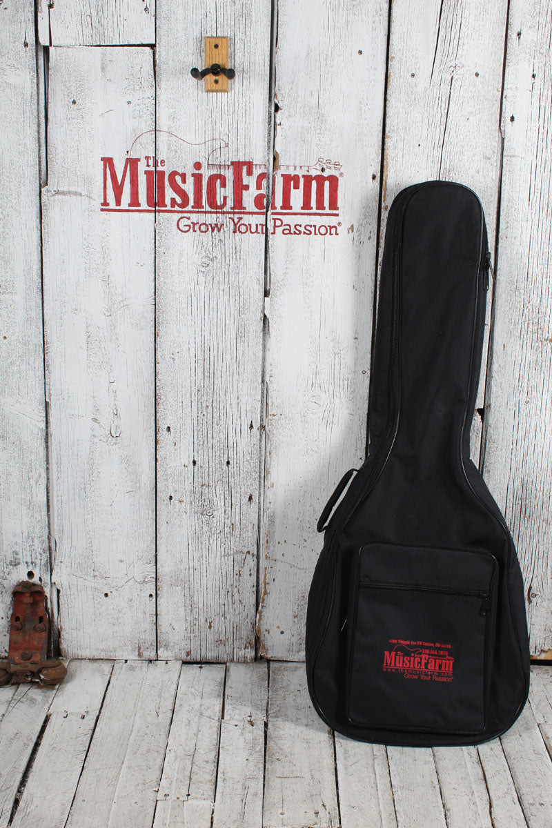 Fender CN-140SCE Nylon Thinline Concert Acoustic Electric Guitar Black w Gig Bag