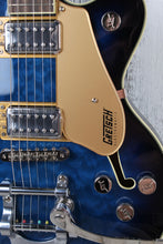 Load image into Gallery viewer, Gretsch G5655T-QM Electromatic Center Block Jr. Electric Guitar Hudson Sky