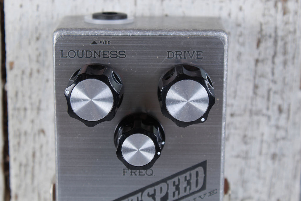 Greer Amps Lightspeed Organic Overdrive Moonshot Silver Electric Guitar Effects Pedal
