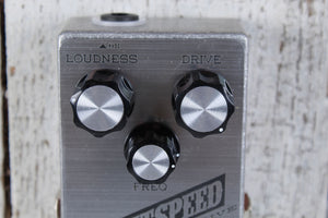 Greer Amps Lightspeed Organic Overdrive Moonshot Silver Electric Guitar Effects Pedal