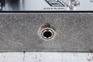 Greer Amps Lightspeed Organic Overdrive Moonshot Silver Electric Guitar Effects Pedal