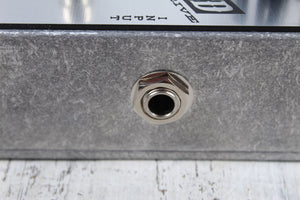 Greer Amps Lightspeed Organic Overdrive Moonshot Silver Electric Guitar Effects Pedal