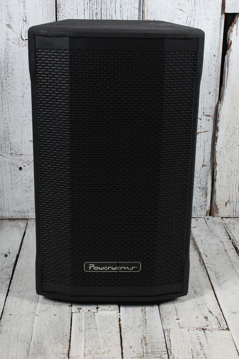 Powerwerks PWR10 Powered Speaker 10 Inch 600 Watt Speaker Cabinet Black Main image