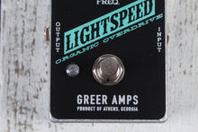 Load image into Gallery viewer, Greer Amps Lightspeed Organic Overdrive Standard Daphne Electric Guitar Effects Pedal